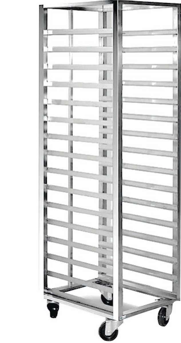 CHARIOTS PORTE BACS GASTRONORMES GN 2/1 ET GN 1/1