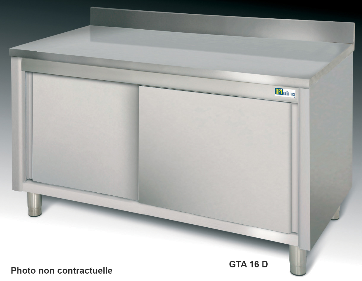 TABLES ARMOIRES • Avec dosseret