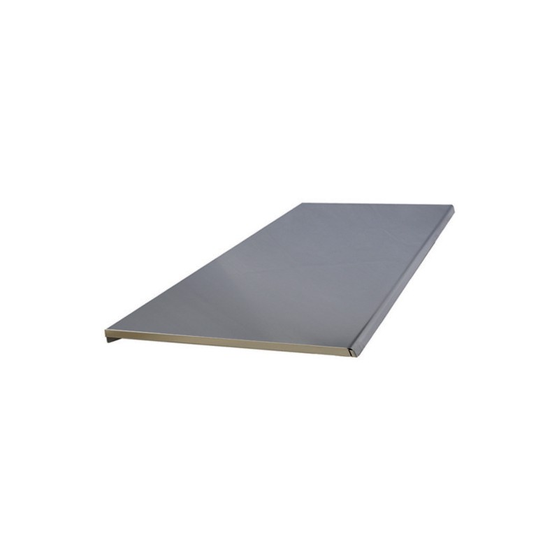PLAN DE TRAVAIL INOX SANS  DOSSERET