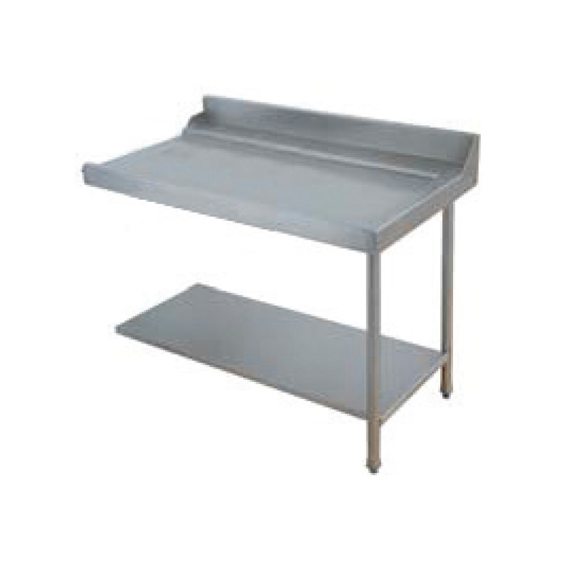 TABLE LISSE AVEC DOSSERET L 1200