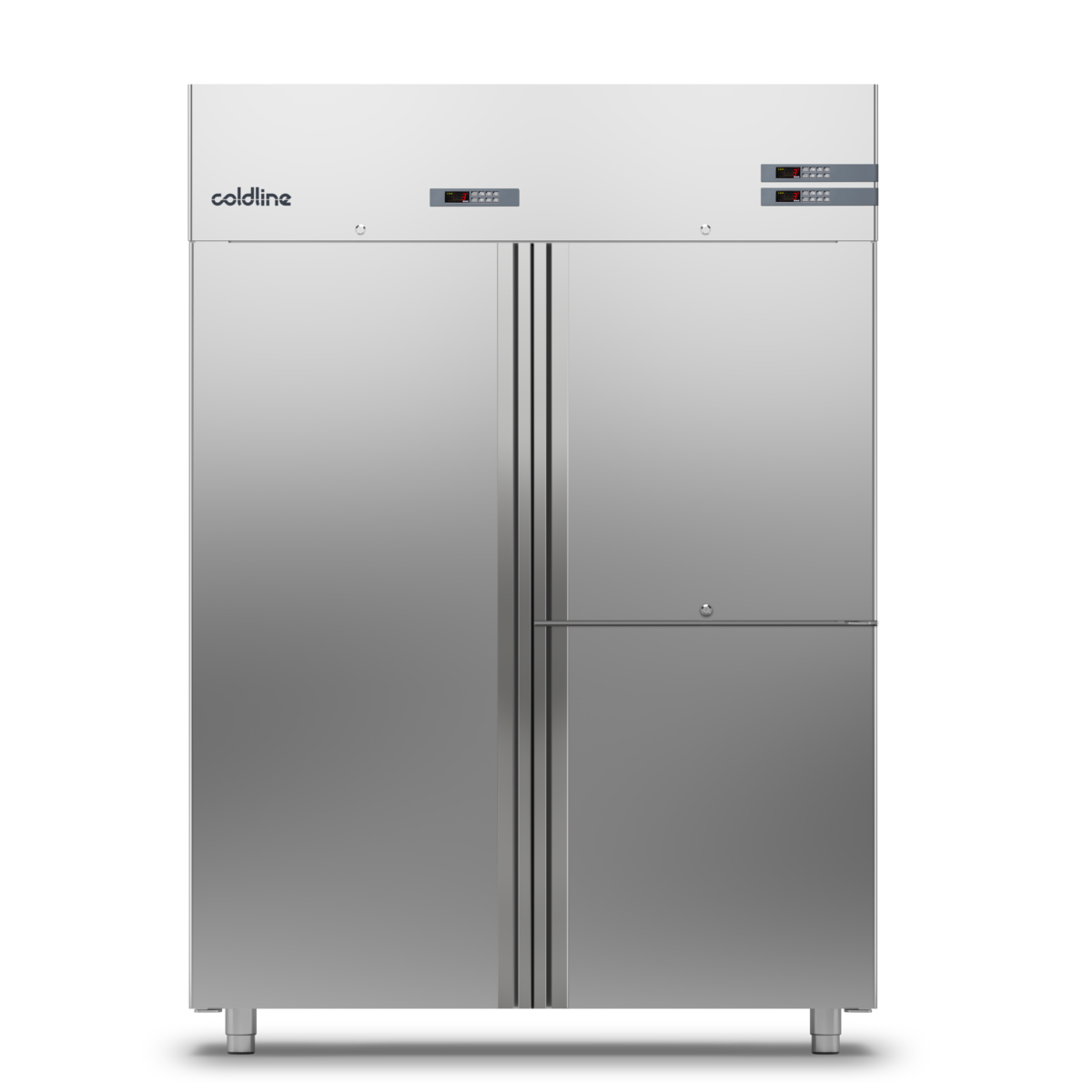 ARMOIRE 1400 L NEGATIVE GN 2/1- 2 PORTILLONS