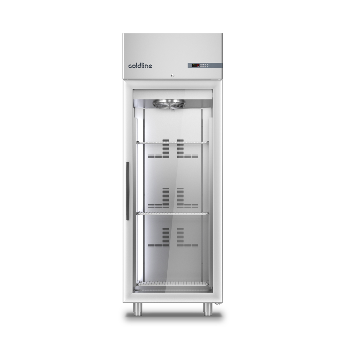 ARMOIRE 700 L POSITIVE GN 2/1 VITRÉE