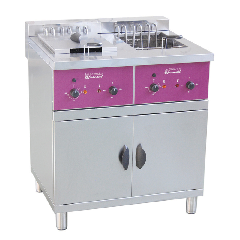 FRITEUSE ELECTRIQUE 2X16 L SUR COFFRE