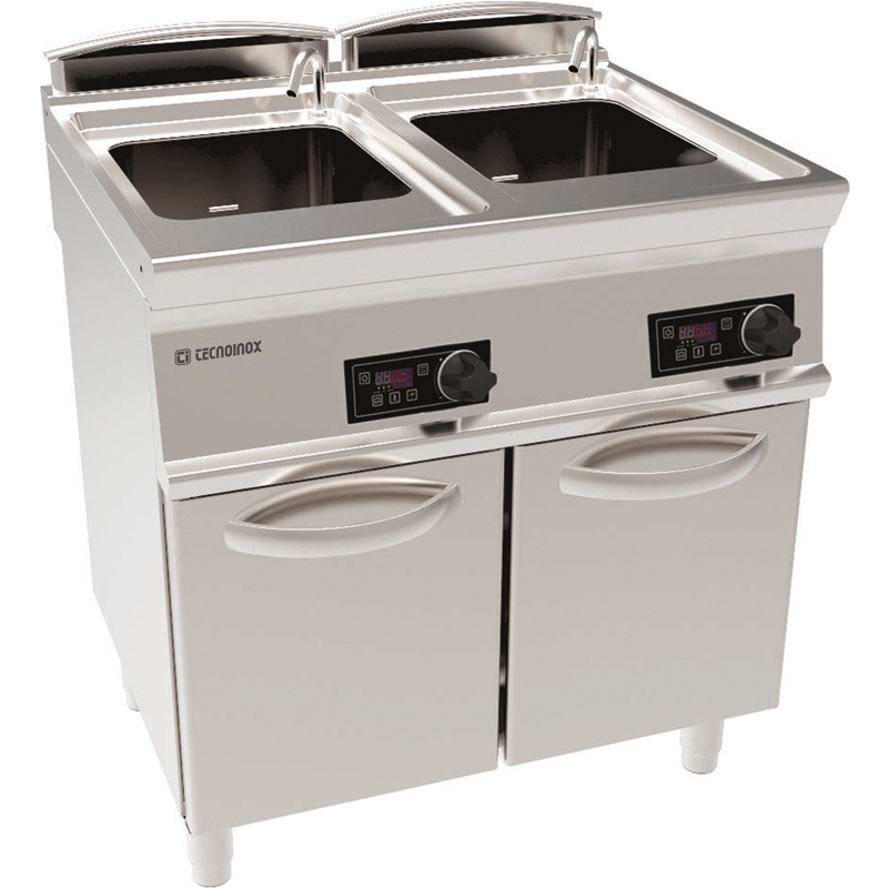 CUISEUR A PATES ELECTRIQUE COMMANDES ELECTRONIQUES 2 X 40 LITRES