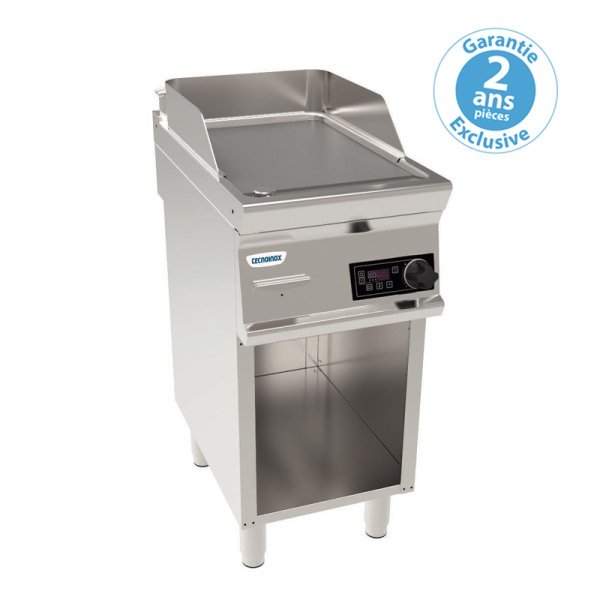 PLAQUE A SNACKER ELECTRIQUE COMMANDES ELECTRONIQUES LISSE PLACARD OUVERT