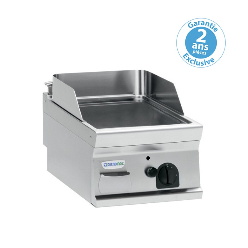 ÉLEMENT TOP PLAQUE À SNACKER RAINURÉE - SIMPLES - COMMANDES MÉCANIQUES - GAZ