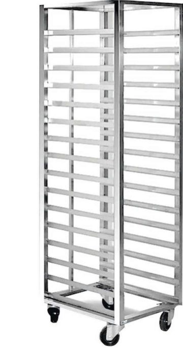 CHARIOTS PORTE BACS GASTRONORMES GN 2/1 ET GN 1/1