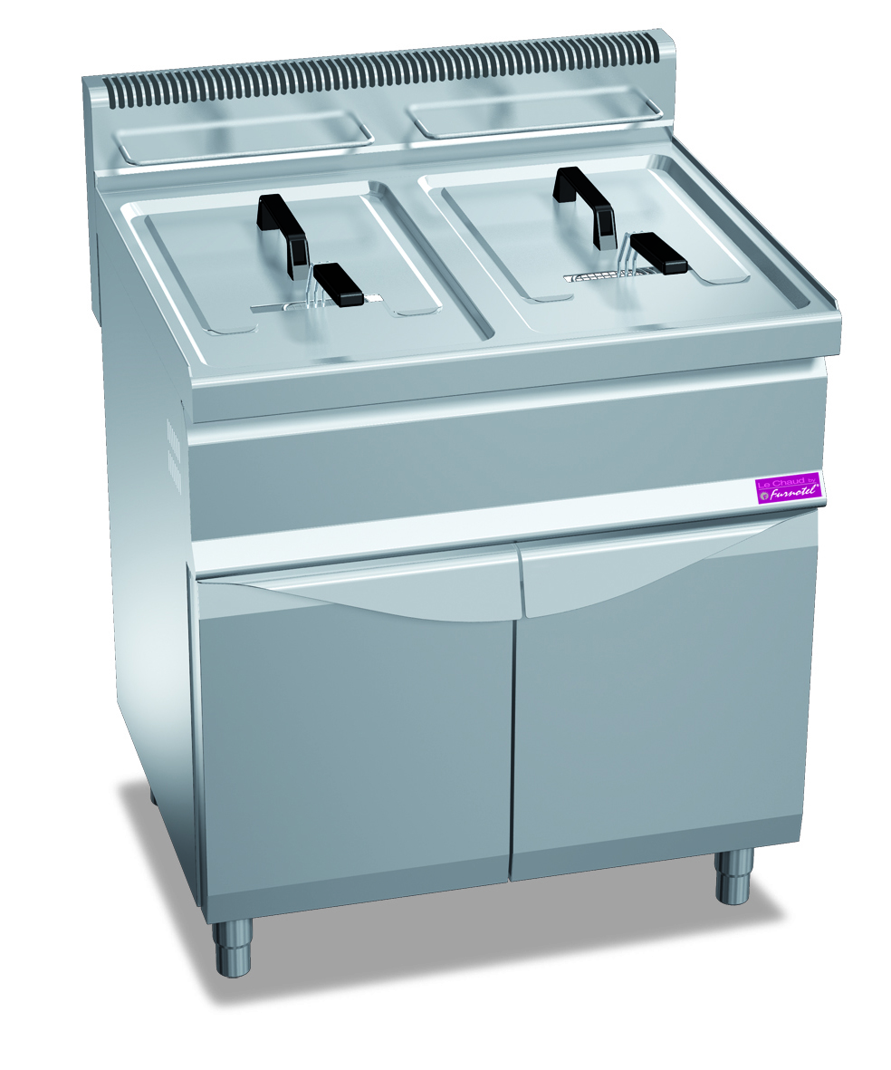 FRITEUSE GAZ 2X15 L SUR COFFRE