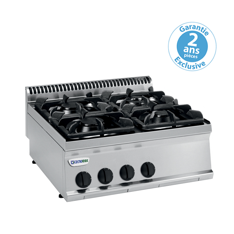 ELEMENT TOP PLAQUE DE CUISSON 4 FEUX