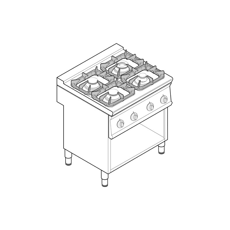 ELEMENT MONOBLOC 4 FEUX VIFS