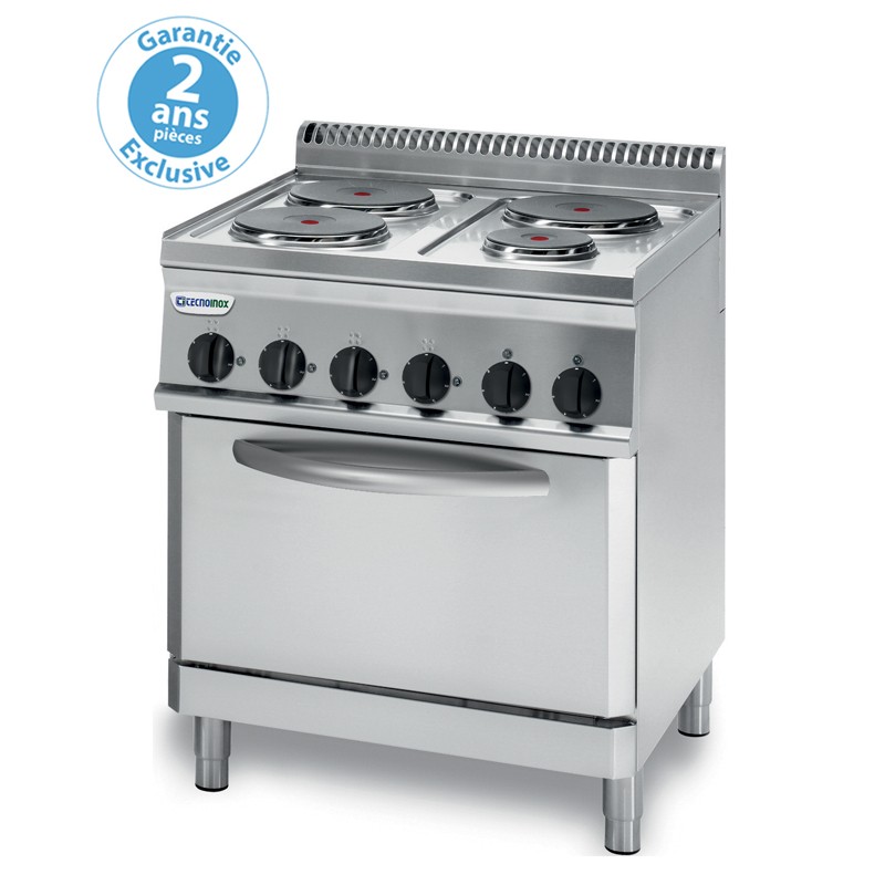 FOURNEAU 4 PLAQUES RONDES / FOUR GN 2/1 - STATIQUES