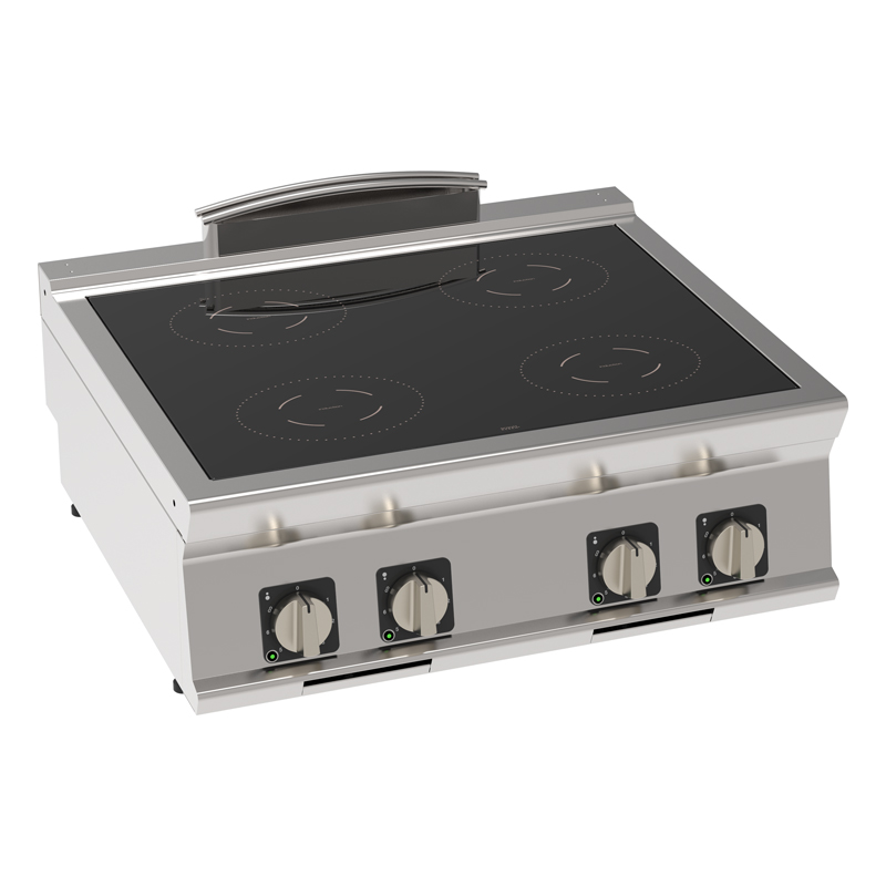 ELEMENT TOP PLAQUE À INDUCTION 4 ZONES - À POSER