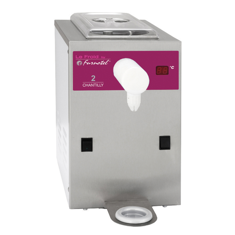 MACHINE À CHANTILLY - 2 L - COMMANDES MÉCANIQUES