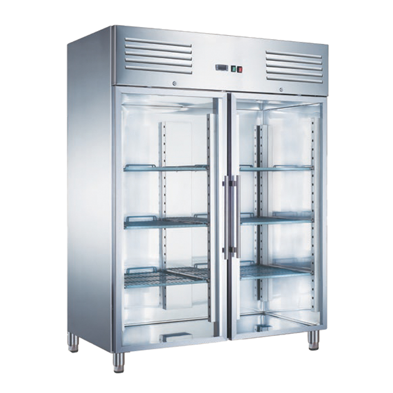 ARMOIRE POSITIVE GN 2/1 1300 L VITRÉE