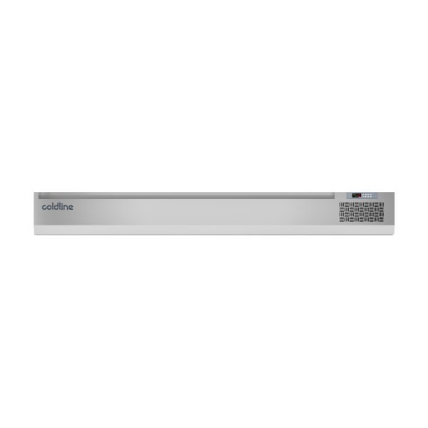 VITRINE HORIZONTALE GN1/3 - PROF. 380 MM - SANS VITRAGE