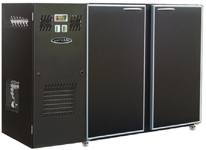 ARRIÈRE BAR SKINPLATE 2 PORTES PLEINES LARGES